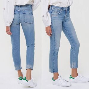 Citizens of Humanity Jeans Elsa Slim Cropped Ankle Jean Light Wash Size 26 | 2